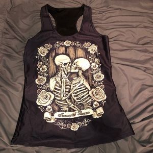 Skull tank top